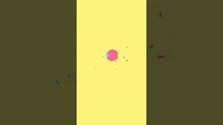 ⚽ Frame by frame animation test - The bouncing ball (vertical bounce) - 24fps toon boom - Shorts ver