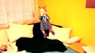levitating baby