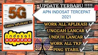 APN INDOSAT TERCEPAT 2021 | KONEKSI 5G