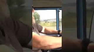КамАЗ 5320 в Германии.Еду по автобану. 