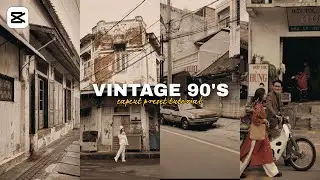 Filter capcut aesthetic || Vintage 90s