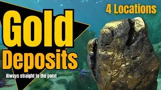 Where to find Gold Deposit in Subnautica