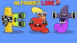 Alphabet Lore But Something is WEIRD #10 | All Alphabet Lore Meme | GM Animation