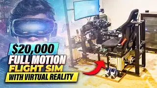 $20,000 Full Motion Virtual Flight Simulator - Ideal Training Aid for IFR Training