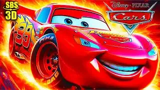 Disney Pixar Cars in VR Adventure | VR Vídeo 3D SBS [Google Cardboard • VR Box]