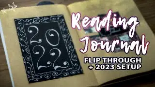 2022 Reading Journal + STATS | 2023 Reading journal Setup