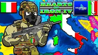 RISE OF THE ROMAN EMPIRE! Hearts of Iron 4: Millennium Dawn Modern Day Mod: Italy Roman Empire #1