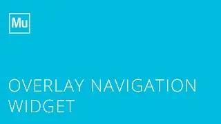 Adobe Muse Overlay Navigation Widget