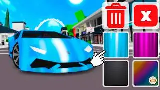 HOW TO PUT SKINS on CARS in BROOKHAVEN!