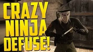 CSGO - Amazing Ninja Defuses #1