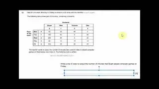 Final 2D array questions