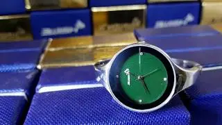 3Wish 1001 CK Color Changing Dial From Temperature With SS Bracelet Watch Women & Girls