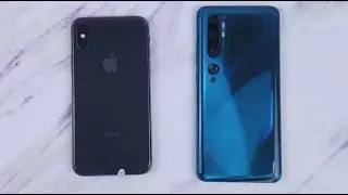 Xiaomi CC9 Pro/Mi Note 10 VS iPhone X || Speed Test Comparison ||【Known Mobile】