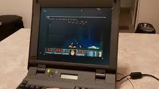 Using a SPARCbook to play DOOM