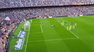 Messi panenka against Villarreal