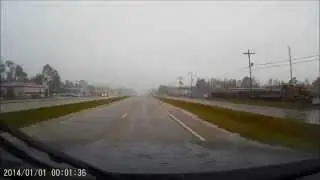 Penske truck near crash