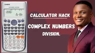 Complex Numbers Division using a Calculator Casio FX-991ES Plus Tutorial Video. 