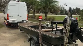 Доставка лодки 🚣 Дальнобой на спринтере в США. Работа на Вэне.