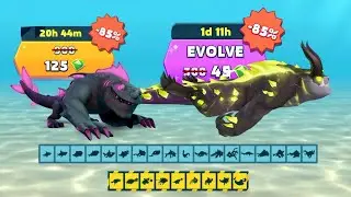 NEW BEHEMOTH AND BEHELLMOUTH UNLOCKED & GAMEPLAY IN NEW MAP DESIGN - Hungry Shark Evolution