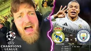 Real Madrid vs. Man City - UCL Stadionvlog 🔥😱 | MBAPPÉ HATTRICK - WAS EINE GALA | ViscaBarca