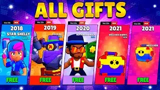 All Gifts Brawl Stars (2018-2021)