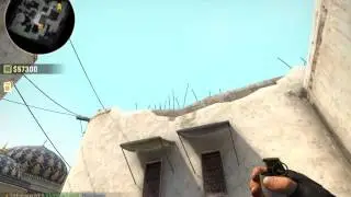 Dust2 XBox Smoke From Outside Long