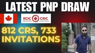 Latest PNP Draw| Provincial Nomination Program Draw | IRCC Draw