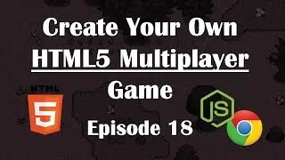 18- Making Multiplayer HTML5 Game: Inventory and Multi Files Project. NodeJs Tutorial Guide