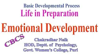 EMOTIONAL DEVELOPMENT DURING ADOLESCENCE