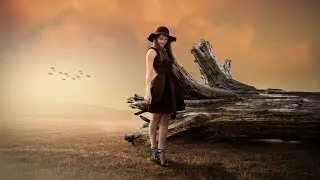 Sunset Light Mood - Photoshop Manipulation Photo Effects Tutorial