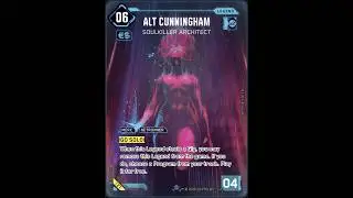 Cyberpunk 2077 TCG: Alt Cunningham - Soulkiller Architect