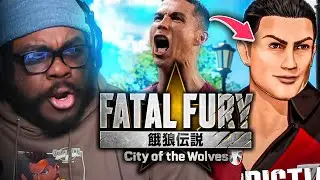 RONALDO IS ACTUALLY PLAYABLE?! | Fatal Fury City Of The Wolves Cristiano Ronaldo Trailer Reaction