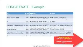 Microsoft Excel - Join cell values, combine text from two or more cells or remove whitespace