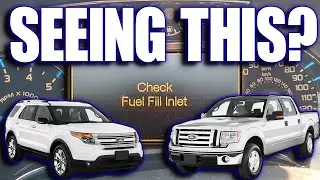Ford Check Fuel Fill Inlet message - Repair for FREE