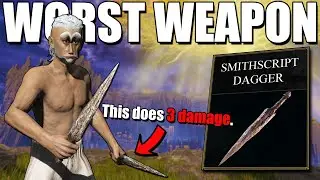 How Bad Is The WORST Weapon In Elden Ring?