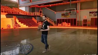Unreal Engine Virtual Production - Playing basket in Virtual Production and showing a 3D transition
