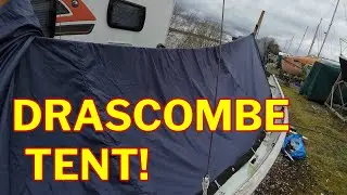 Dry Fitting The Lugger Tent - Nearly There!