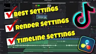 Best Tiktok Settings in Davinci Resolve 17 (2022)