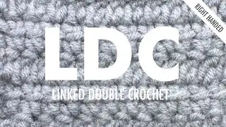 Linked Double Crochet (LDC):: Crochet Technique :: Right Handed