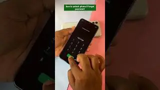 how to unlock phone if forgot password oppo vivo realme samsung mi by hard reset #shorts