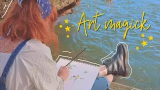 Art Magick and how to do it 🎨 || Part 1 Enchanted Endeavours Ep. 26  ❊ Harmony Nice ❊