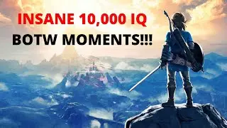 INSANE 10,000 IQ BOTW Moments!!! | The Legend of Zelda Breath of the Wild