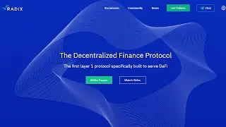 Radix DLT - The Decentralized Finance Protocol