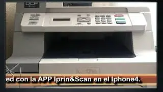 Imprimir desde el Iphone 4 por wifi.