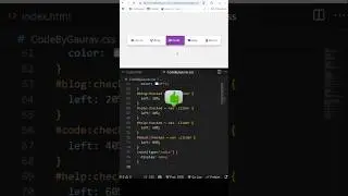 🧲 Elastic Tab Animation in Navbar using HTML, CSS & JavaScript  