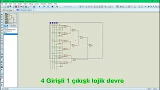 PROTEUS LOJİK KAPILAR İLE DEVRE YAPIMI 