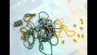 Распаковка посылки с бисером и стклярусом. DIY making jewelry.