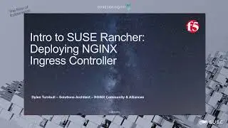 Intro to SUSE Rancher Deploying NGINX Ingress Controller