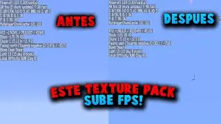 🛡TEXTURE PACK 1.8.9! SUBE FPS!