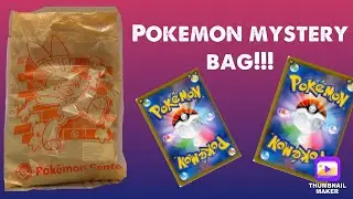 Pokemon card mystery bag opening!!!
